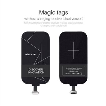 NILLKIN Type-C Wireless Charging Receiver (Short Version) for Samsung Galaxy S8 / LG G6 Etc.