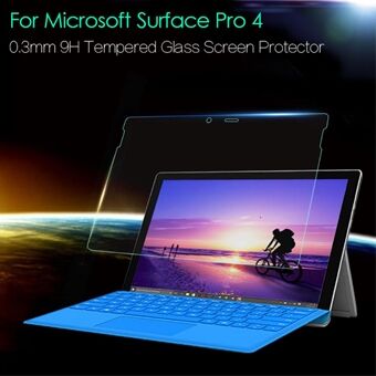 0.3mm 9H Tempered Glass Screen Protector for Microsoft Surface Pro 4