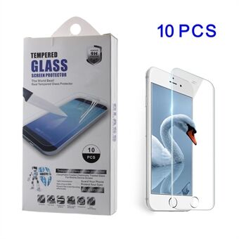 10Pcs/Set for iPhone 7 4.7 inch 0.3mm Mobile Phone Tempered Glass Screen Protectors (Arc Edge)