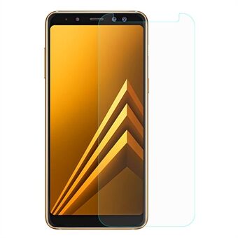 For Samsung Galaxy A8 (2018) 0.3mm Tempered Glass Screen Protector (Arc Edge)