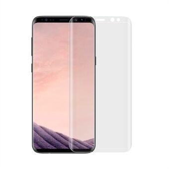 ANGIBABE 0.26mm Transparent Full Size Curved Tempered Glass Screen Film for Samsung Galaxy S9 G960