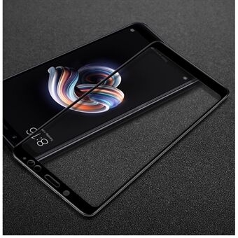 IMAK Full Coverage Anti-explosion Tempered Glass Screen Protector for Xiaomi Redmi Note 5 Pro (Dual Camera) / Redmi Note 5 (China) - Black