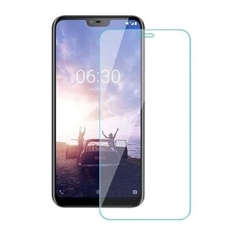 0.3mm Tempered Glass Screen Protector Film for Nokia 6.1 Plus / X6 (2018) Arc Edge
