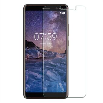 0.3mm Tempered Glass Screen Protector Guard Film Arc Edge for Nokia 7 plus
