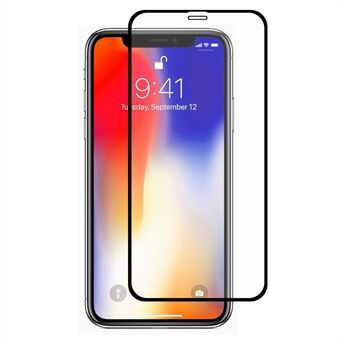 HAT PRINCE for iPhone (2019) 6.1" / XR 6.1 inch Full Glue Full Size Tempered Glass Screen Protector 0.26mm 9H 2.5D Arc Edge