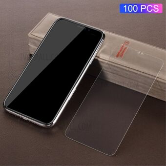 100Pcs/Set Arc Edge 0.25mm Mobile Tempered Glass Screen Protector for iPhone (2019) 6.1" / XR 6.1 inch