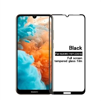 PINWUYO for Huawei Y6 Pro (2019) / Honor 8A Full Size 2.5D Arc Edge Tempered Glass Screen Protector Anti-explosion