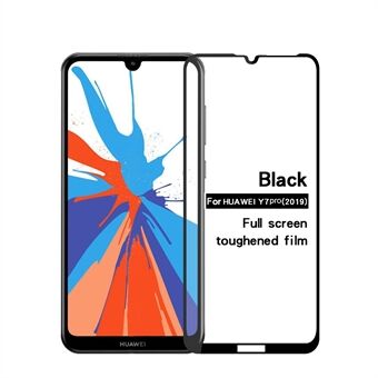 MOFI 9H 2.5D Arc Edge Full Size Tempered Glass Screen Protector Film for Huawei Enjoy 9 / Y7 Pro (2019)