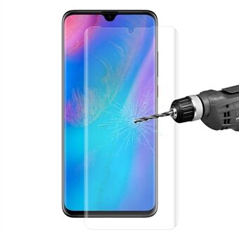 HAT PRINCE for Huawei P30 Pro 3D Full Screen Covering Hot Bending Edge Glue Tempered Glass Protector 0.26mm