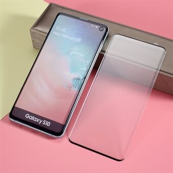 Full Size Tempered Glass Screen Film Cover for Samsung Galaxy S10 (Fingerprint Unlock)