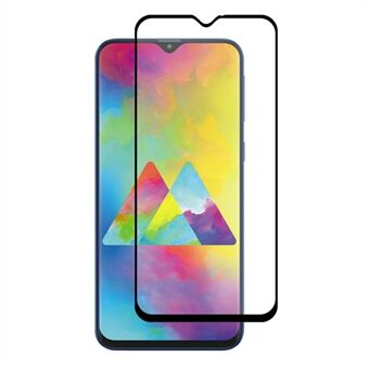 HAT PRINCE Full Glue 0.26mm 9H 2.5D Tempered Glass Protector Full Coverage for Samsung Galaxy M20