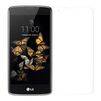 For LG K8 0.3mm Tempered Glass Screen Protector Film Guard (Arc Edge)