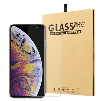For Apple iPhone 11 Pro Max 6.5 inch (2019)/XS Max 9H Screen Tempered Glass Protector Film 0.25mm Arc Edge