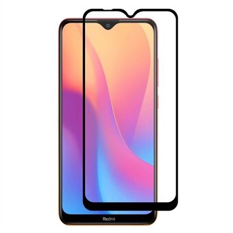 HAT PRINCE Full Glue Full Size 0.26mm 9H 2.5D Arc Edge Tempered Glass Screen Protector for Xiaomi Redmi 8A