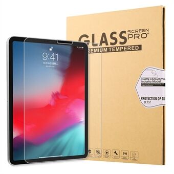 For iPad Pro 12.9-inch (2021)(2020)(2018) 9H 0.25mm Arc Edge Film Full Screen Coverage Tempered Glass Protector