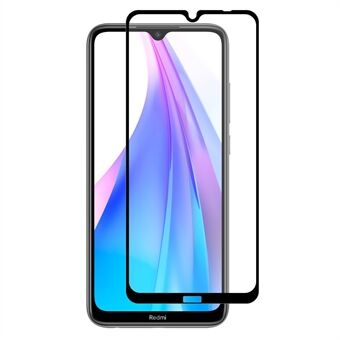 HAT PRINCE Full Glue Full Size 0.26mm 9H 2.5D Tempered Glass Screen Protector for Xiaomi Redmi Note 8T
