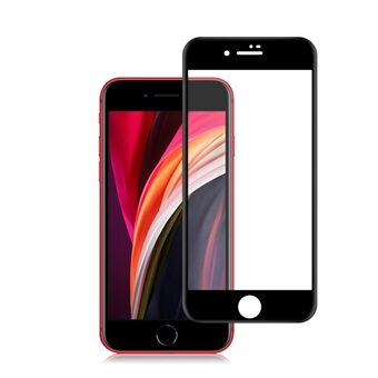 MOCOLO 3D Curved Full Coverage Tempered Glass Screen Protector for iPhone SE (2nd Generation) / 8 /7 - Black
