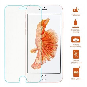For iPhone 8 Plus/7 Plus Tempered Glass Screen Protector Film 0.3mm Arc Edge
