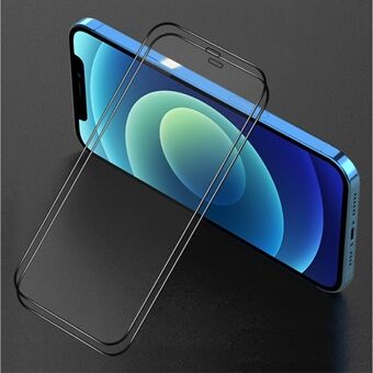 2PCS/Set HAT-PRINCE 0.26mm 9H 2.5D Full Glue Full Screen Coverage Tempered Glass Screen Protector for iPhone 12 Pro Max