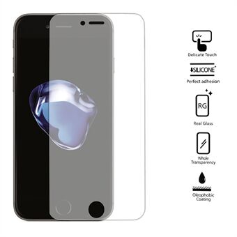 Anti-peep Privacy Tempered Glass Screen Protector 0.3mm Arc Edge for iPhone 8 / 7 4.7