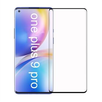 Anti-Fingerprint Ultra Clear 3D Tempered Glass Full Screen Protector Film for OnePlus 9 Pro