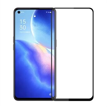 PINWUYO Full Glue Fingerprint-proof Tempered Glass Screen Protecto for Oppo Reno5 Z/A94 5G