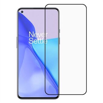 RURIHAI Ultra Thin 0.26mm 2.5D Black Edge Tempered Glass Screen Protector [Full Glue] for OnePlus 9