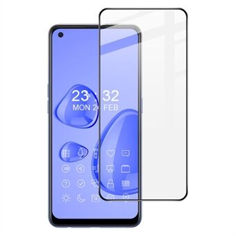 IMAK Pro+ Series Anti-explosion Full Screen Coverage Tempered Glass Screen Protector for Oppo F19 / Oppo A74 4G