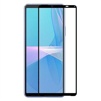 HAT PRINCE Ultra Clear 0.26mm 9H Anti-explosion Tempered Glass Screen Protector (Full Glue) for Sony Xperia 10 III 5G