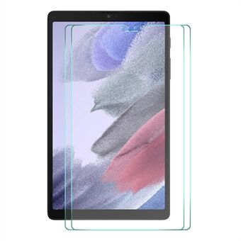 HAT PRINCE 2Pcs/Pack Full Glue 0.33mm 9H 2.5D Tempered Glass Full Screen Coverage Protector Film for Samsung Galaxy Tab A7 Lite 8.7-inch SM-T220 (Wi-Fi)/SM-T225