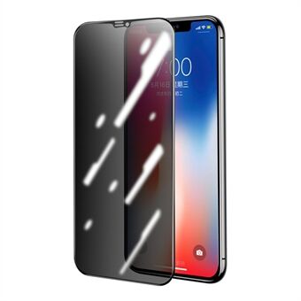 HAT-PRINCE Anti-glare 28° Anti-spy Privacy Protection Tempered Glass Full Coverage Screen Protector Film for iPhone 11 Pro Max 6.5 inch/XS Max 6.5 inch