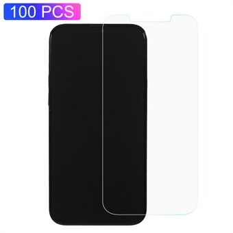 100Pcs/Pack 0.25mm Arc Edge Tempered Glass High Transparency Screen Protector Film for iPhone 13 mini 5.4 inch