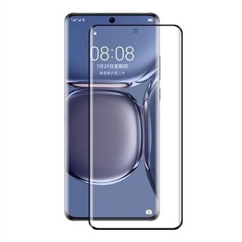 HAT-PRINCE 0.26mm 9H 3D Curved Full Screen Guard Tempered Glass Protector for Huawei P50 Pro