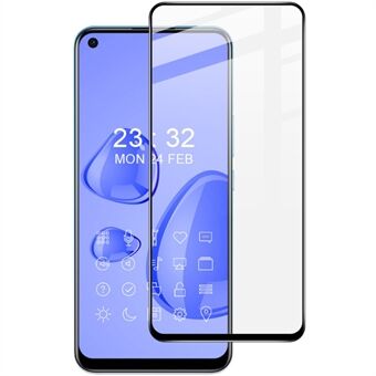 IMAK Pro+ Full Coverage Full Glue Case Friendly 9H Clear Tempered Glass Screen Protector for Realme 7i (Global)