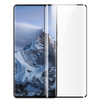 NILLKIN 2Pcs/Pack Full Coverage Full Glue 3D Curved Tempered Glass Screen Protector No Fingerprint Film for Xiaomi Mix 4