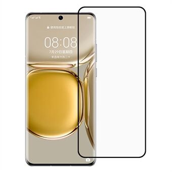 RURIHAI Full Size Full Glue 2.5D Secondary Hardening Solid Defense 0.26mm Tempered Glass Screen Protector for Huawei P50