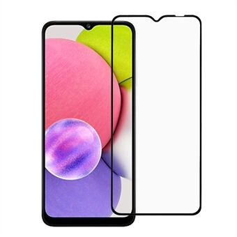 Full Protection Full Glue HD Scratch-Resistant Silk Printing Tempered Glass Film for Samsung Galaxy A03s (164.2 x 75.9 x 9.1mm)