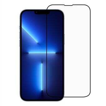 RURIHAI Full Glue 0.26mm Thickness Cold Carving 4D Curved Tempered Glass Screen Protector for iPhone 13 Pro Max 6.7 inch