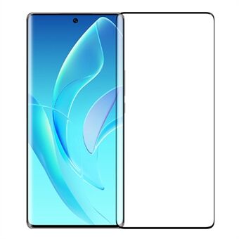 PINWUYO 3D Hot Bending Anti-fingerprint Explosion-proof Anti-scratch Arc Edge Full Coverage Tempered Glass Screen Protector [Full Glue] for Honor 60