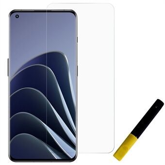 For OnePlus 9 Pro/10 Pro Full Coverage UV Liquid Curved Anti-Explosion Tempered Glass Screen Film Protector