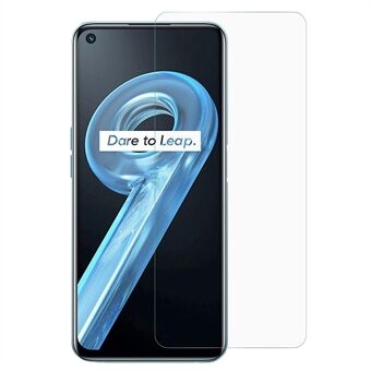For Realme 9i/Oppo A76/Oppo A36 Anti-explosion Shockproof Phone Screen Film 2.5D Arc Edge Anti-explosion HD Clear Tempered Glass Screen Protector