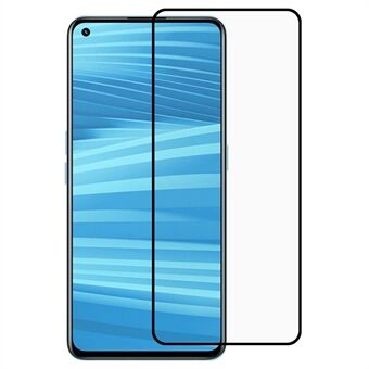 Full Glue Silk Printing Tempered Glass Screen Protector for Realme GT2, Full Screen Covering Screen Film