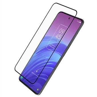 RURIHAI Tempered Glass Film for TCL 20L, Anti-explosion Full Glue 2.5D Secondary Hardening Full Coverage HD Screen Protector