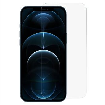 RURIHAI for iPhone 12 Pro Max 6.7 inch Clear AGC Tempered Glass Screen Protector Full Glue Anti-Fingerprint 2.5D Scratch Resistant Film Guard