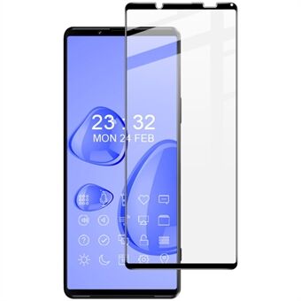 IMAK Pro+ Series Screen Protector for Sony Xperia 10 IV Clear 9H Tempered Glass Screen Protector Explosion-proof Full Coverage Full Glue Guard Film