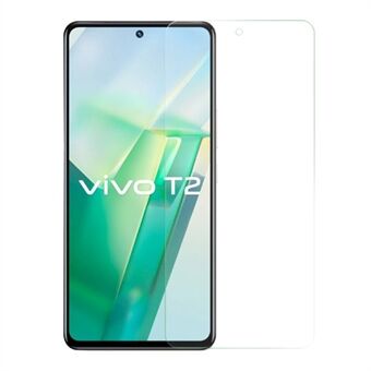 For vivo T2 5G Anti-explosion Screen Protector 0.3mm Arc Edge Smooth Touch Tempered Glass Film Guard