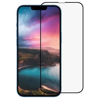 RURIHAI For iPhone 14 Max 6.7 inch Secondary Hardening 0.26mm Thick Full Covering Full Glue Ultra Clear Anti-explosion High Aluminum-silicon Glass Phone Screen Protector