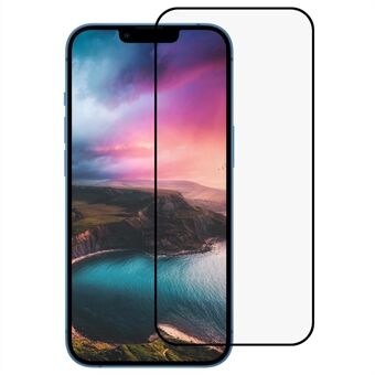 RURIHAI For iPhone 14 Pro Max 6.7 inch Secondary Hardening Full Glue HD Full Covering Anti-scratch 0.26mm 2.5D Arc Edge High Aluminum-silicon Glass Cell Phone Screen Protector Cover