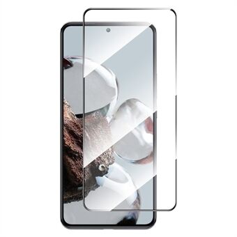 ENKAY HAT PRINCE For Xiaomi 12T 5G / 12T Pro 5G High Aluminium-silicon Glass Anti-explosion Film 0.26mm 9H 2.5D Arc Edge Full Glue Full Screen Protector