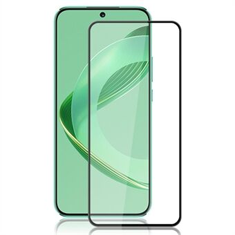 MOCOLO For Huawei nova 11 Silk Printing Tempered Glass Film Secondary Hardening Full Screen Protector - Black